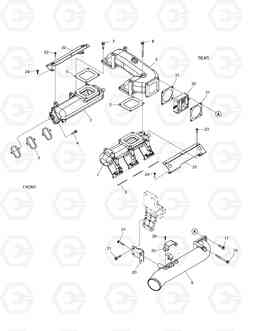 015 INTAKE MANIFOLD TXC520LC-2, Doosan
