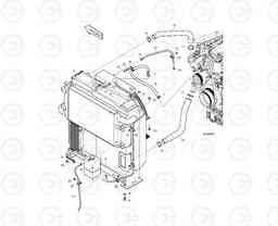 1130 RADIATOR MOUNTING TXC520LC-2, Doosan