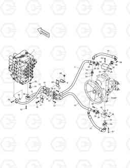 1270 MAIN PIPING(1) - PUMP TXC520LC-2, Doosan
