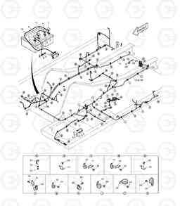 1790 ELECTRIC PARTS - WIRING HARNESS TXC520LC-2, Doosan