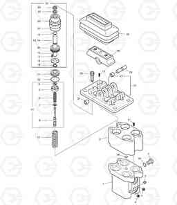 4241 PEDAL VALVE TXC520LC-2, Doosan