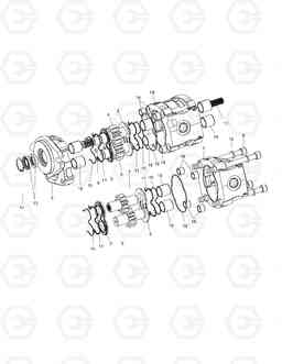 4340 GEAR PUMP TXC520LC-2, Doosan