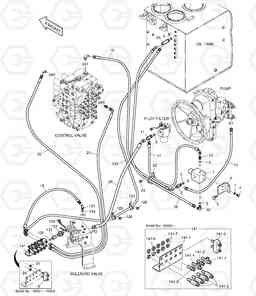 6130 PILOT PIPING - ONE & TWO WAY TXC520LC-2, Doosan