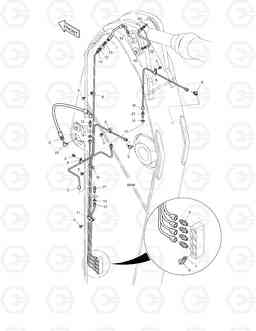 6410 LUBRICATION PIPING - ARM 3.35m TXC520LC-2, Doosan