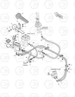 6480 PILOT PIPING(2)-ROTATING TXC520LC-2, Doosan