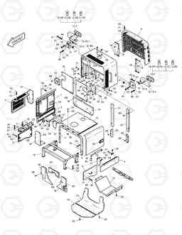 1360 ENGINE COVER TXL250-1.5, Doosan