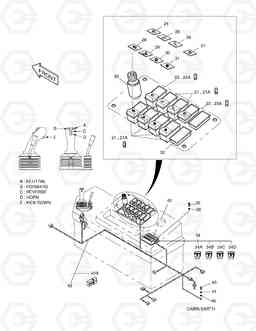 1420 ELECTRIC PARTS(2) - SWITCH BOX TXL250-1.5, Doosan