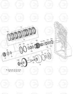 3150 COUPLING K2 - T/MISSION TXL250-1.5, Doosan