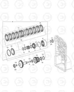 3190 COUPLING KR - T/MISSION TXL250-1.5, Doosan