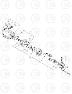 3500 EMERGENCY STEERING PUMP TXL250-1.5, Doosan