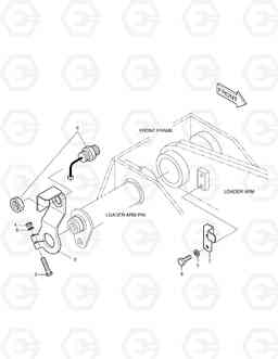 5150 ARM FLOAT KICK OUT TXL250-1.5, Doosan