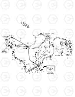 1470 STEERING PIPING DX210W, Doosan