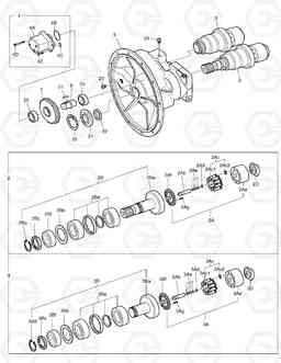 4110 MAIN PUMP - ROTARY GROUP DX210W, Doosan