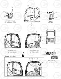 5120 DECAL - CABIN(EUROPE) DX210W, Doosan