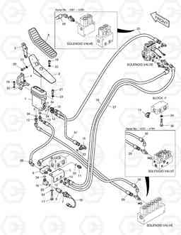 6450 PILOT PIPING - TWO WAY(2) DX210W, Doosan