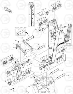 6700 ARM - 2.4m DX210W, Doosan