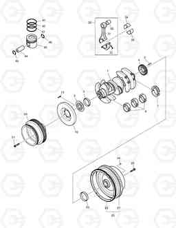 005 DRIVING SYSTEM TXC420LC-2, Doosan