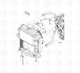 1130 RADIATOR MOUNTING TXC420LC-2, Doosan