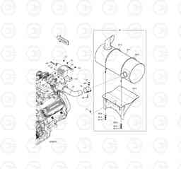 1150 MUFFLER TXC420LC-2, Doosan