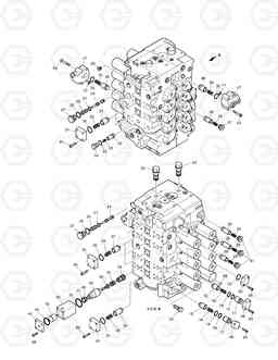 4200 CONTROL VALVE(3) TXC420LC-2, Doosan