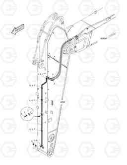 6210 ARM PIPING - QUICK FIT(ARM 3.25m) TXC420LC-2, Doosan