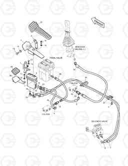 6370 PILOT PIPING(2)-ROTATING TXC420LC-2, Doosan