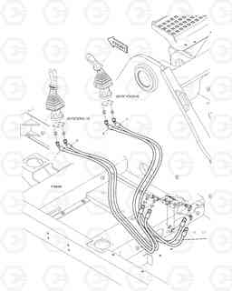 6720 PATTERN CHANGE PIPING(2) TXC420LC-2, Doosan