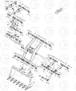 2100 LOADER ARM ASS'Y TXL300-2, Doosan