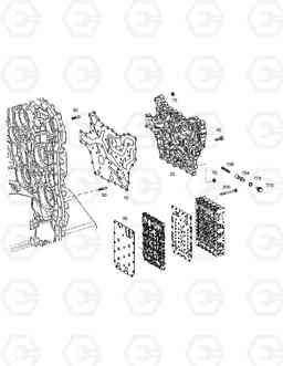 3220 GEAR SHIFT SYSTEM(1) - TRANSMISSION TXL300-2, Doosan