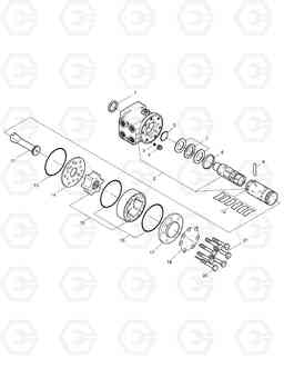 3410 STEERING UNIT TXL300-2, Doosan