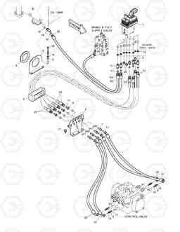 5200 PILOT PIPING - FNR + 2 SPOOL TXL300-2, Doosan