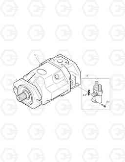 3390 MAIN PUMP TXL400-2, Doosan
