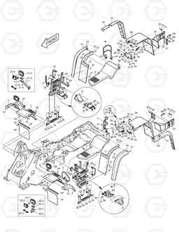 5190 FENDER & PROTECTOR-FULL TXL400-2, Doosan