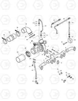 027 EXHAUST SYSTEM TXL500-2, Doosan