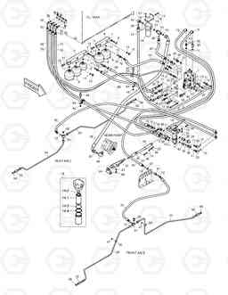 1200 BRAKE PIPING TXL500-2, Doosan