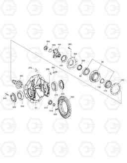 3310 DIFFERENTIAL CARRIER - FRONT AXLE TXL500-2, Doosan