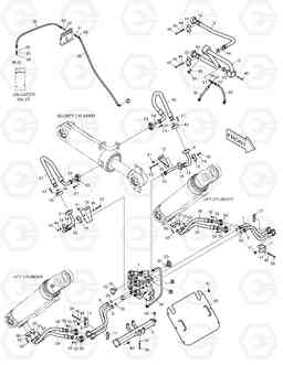 5140 CONTROL VALVE PIPING - 2 SPOOL TXL500-2, Doosan