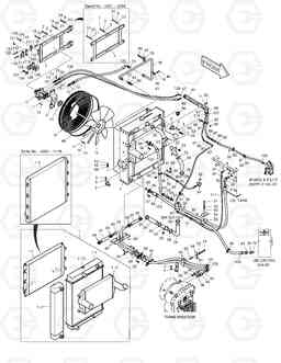 1210 COOLER PIPING DL250, Doosan