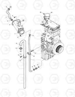 015 BREATHER DX225NLC, Doosan