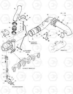 027 TURBO CHARGER DX225NLC, Doosan