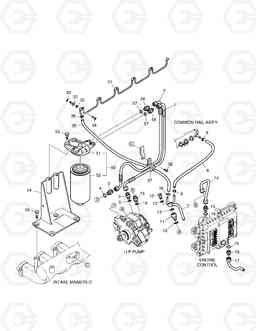 032 FUEL SYSTEM DX225NLC, Doosan