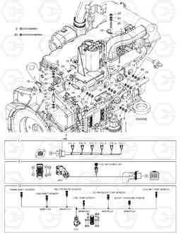 037 WIRE HARNESS DX225NLC, Doosan