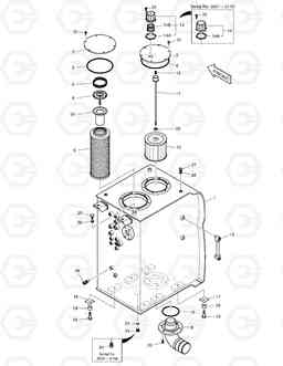 1220 OIL TANK DX225NLC, Doosan