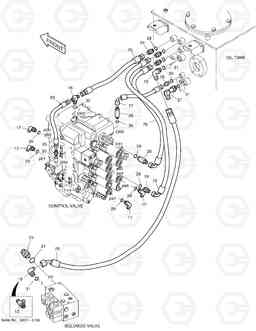 1350 PILOT PIPING(5) DX225NLC, Doosan