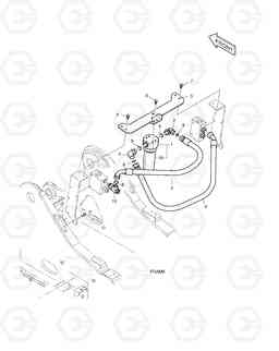 6140 TWO WAY PIPING - WITH FILTER DX225NLC, Doosan