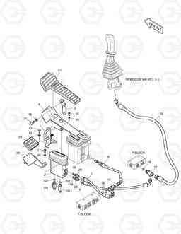 6760 PILOT PIPING(2) - ARTI.BOOM DX225NLC, Doosan