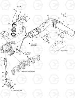 027 TURBO CHARGER DX180LC, Doosan