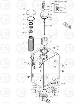 1220 OIL TANK DX180LC, Doosan