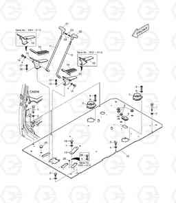 1470 FLOOR PLATE DX180LC, Doosan