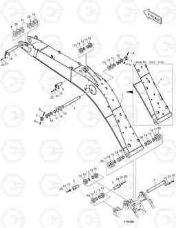 3100 BOOM - 5.2m DX180LC, Doosan